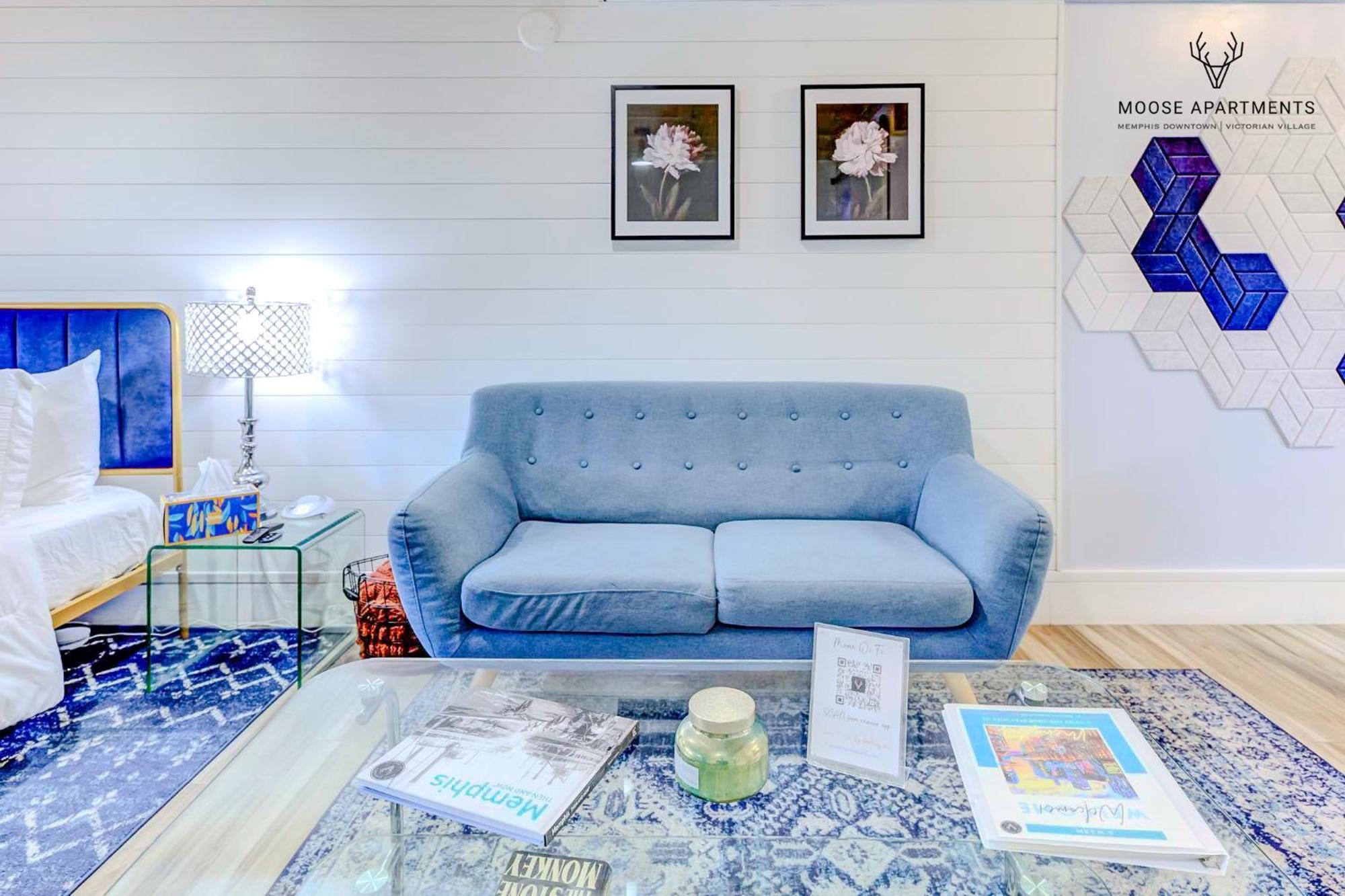 The Moose #3 - Modern Luxe Studio With Free Gated Parking & Wifi Memphis Eksteriør billede