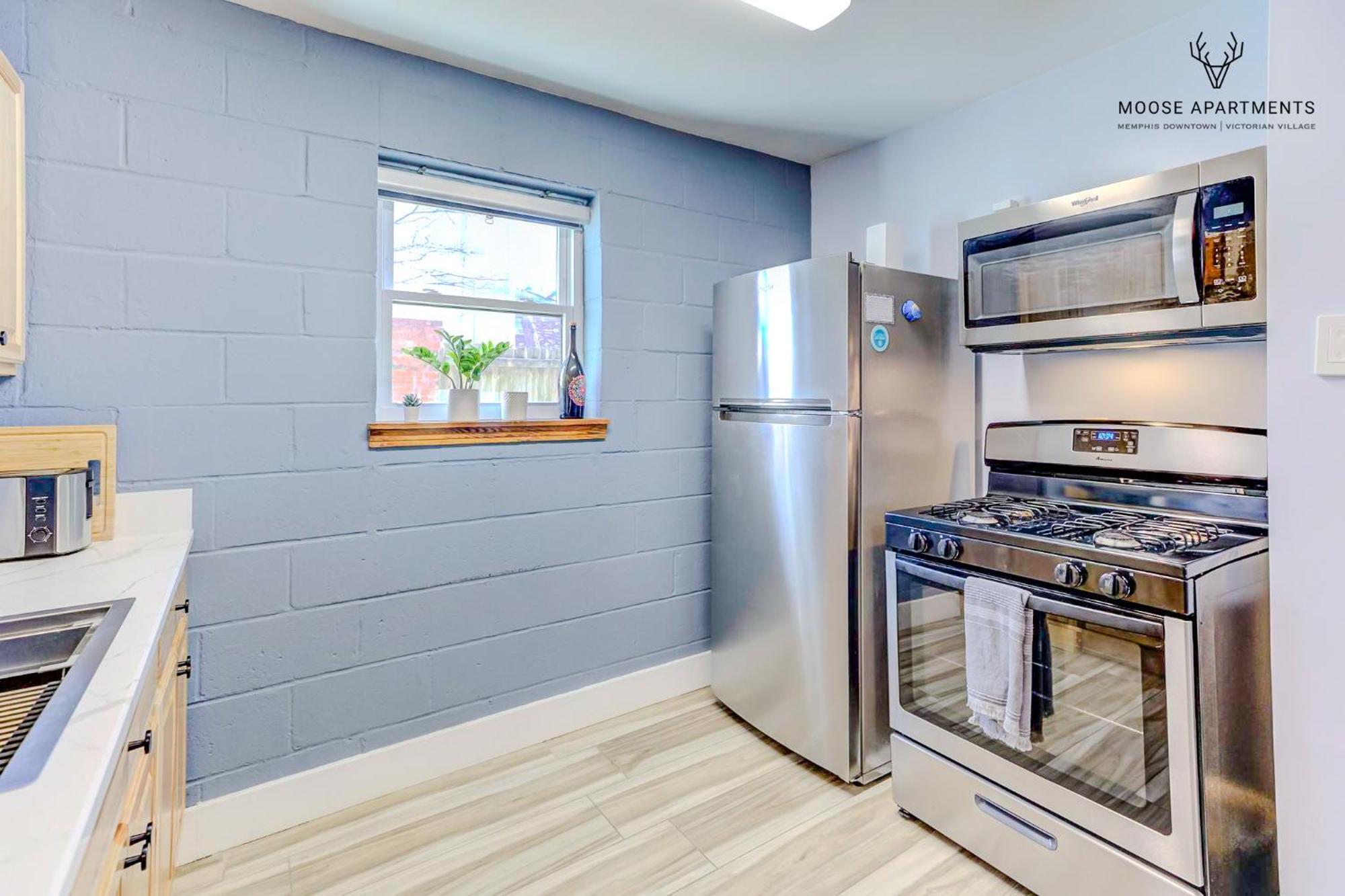 The Moose #3 - Modern Luxe Studio With Free Gated Parking & Wifi Memphis Eksteriør billede
