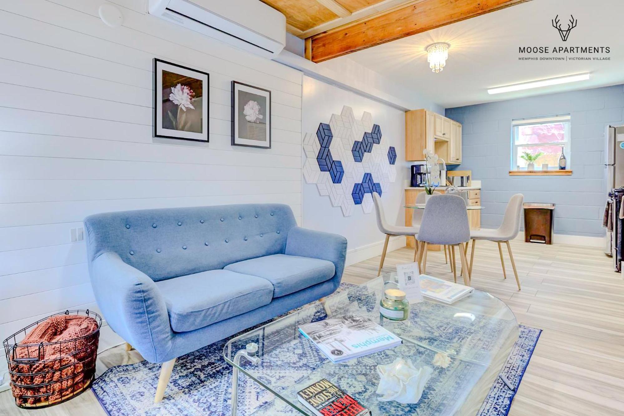 The Moose #3 - Modern Luxe Studio With Free Gated Parking & Wifi Memphis Eksteriør billede